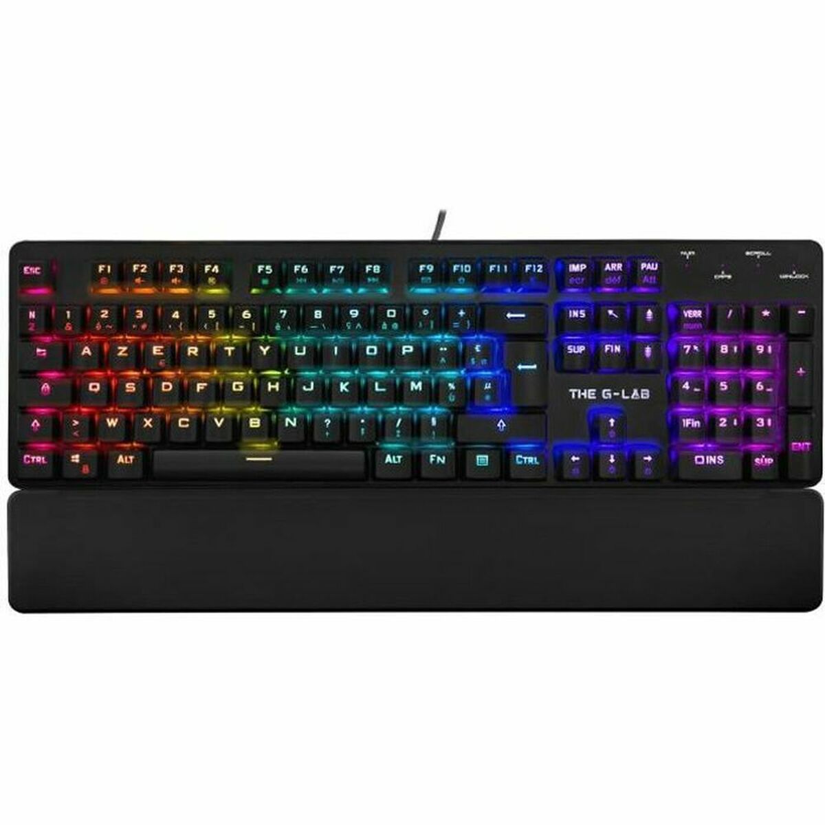 Pelinäppäimistö The G-Lab Rubidium Ranska AZERTY
